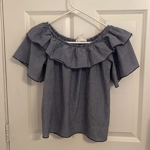 Off shoulder, mind code top - Picture 2 of 2